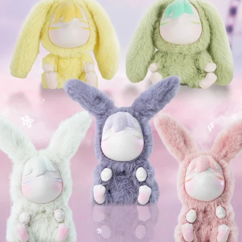 

New Stock 13.5/15.5cm Alice'S Poem Is Becoming See More Rabbits Vinyl Plush Doll Bag Pendant Plush Toy Holiday Christmas Gift