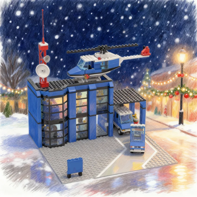 

454pcs MOC Town Classic News Studio Model Building Blocks Architecture Toy DIY Idea Creative Christmas Gifts Education Kids