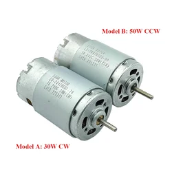 RS-395 Micro 28mm Electric Motor DC 12V 14.4V 16.2V 18V 24V High Speed Carbon Brush Motor DIY Hobby Toy Drilling Machine Tools