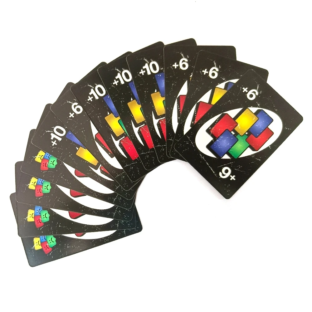 Giochi Mattel UNO NO MERCY Card Game per Family Night con grafica a tema Tv Show e una regola speciale per 2-10 giocatori