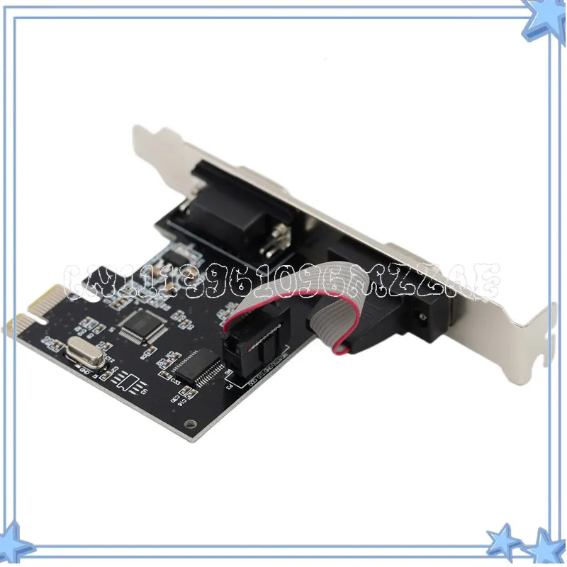 PCI-E To Serial Port 9-pin Rs232 Com Card, Real Serial Port, Industrial Control Equipment, Good Compatibility