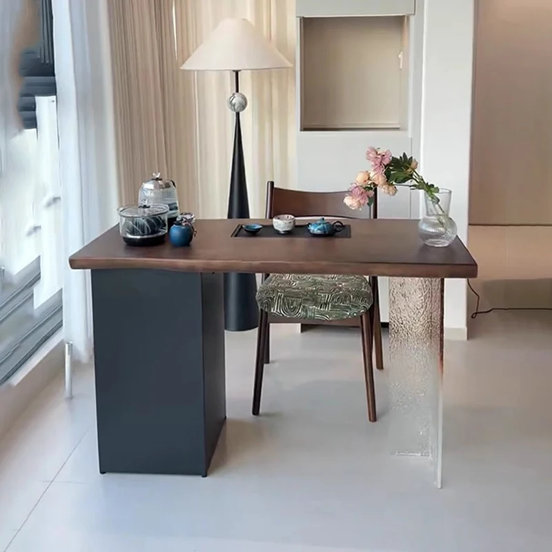 

Modern Nordic Dining Table Minimalist Space Saving Vintage Premium Dining Tables Elegant Luxury Comedor Living Room Furniture