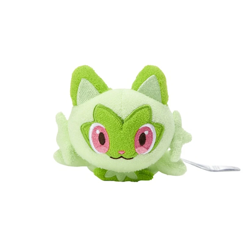 

Japanese Pokemon Genuine Fit Sprigatito Washable wrist pad Plush Toy Dolls Cute Soft Children Christmos Birthday Gifts
