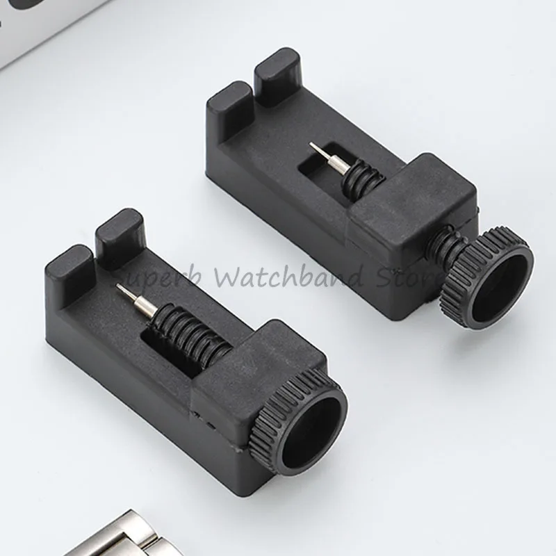 เครื่องมือถอดสายนาฬิกาพลาสติกอุปกรณ์ปรับสายรัดข้อมือปรับได้