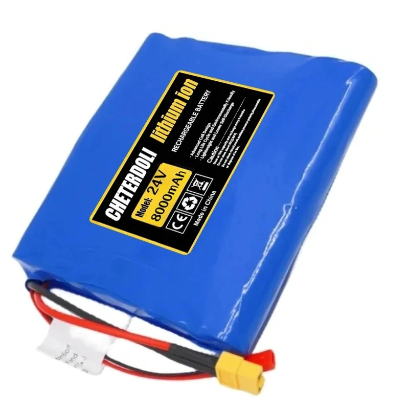 

24V 7S2P 8000mAh Scooter Battery for 25.2V/29.4V Small Electric Unicycle Scooter Toy 18650 Li-ion Rechargeable Battery Pack