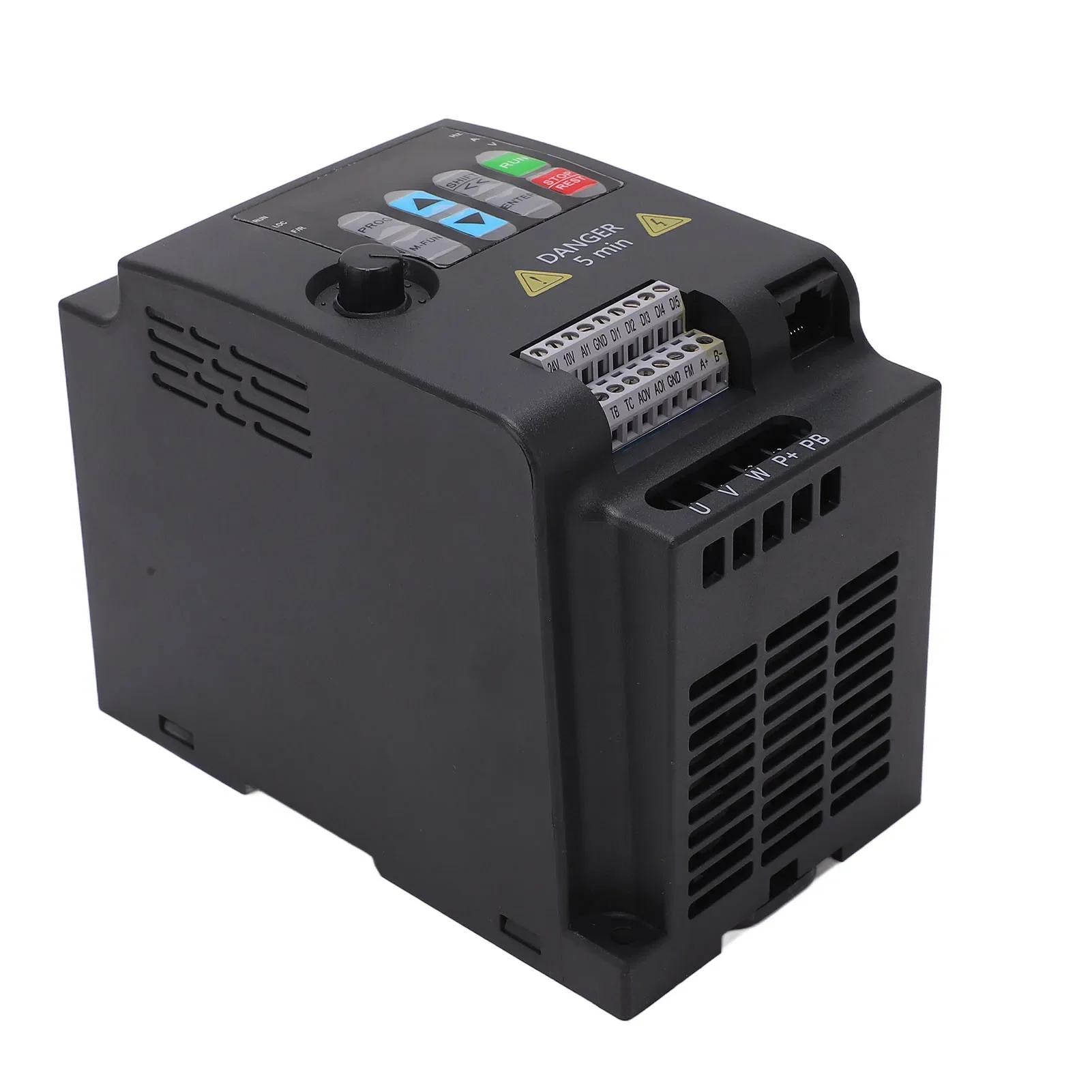 Variable Frequency Drive 2.2KW Single Phase To 3 Phase VFD Mini Frequency Inverter AC 220V Input AC 0‑220V Output VFD Inverter