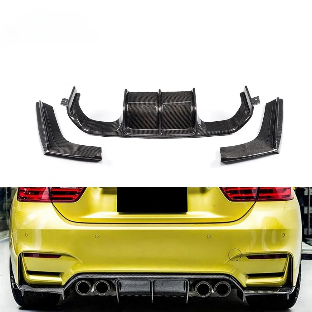 

V Style Carbon Fiber Rear Diffuser for BMW F80 M3 4Door F82 M4 2Door 2014-2018