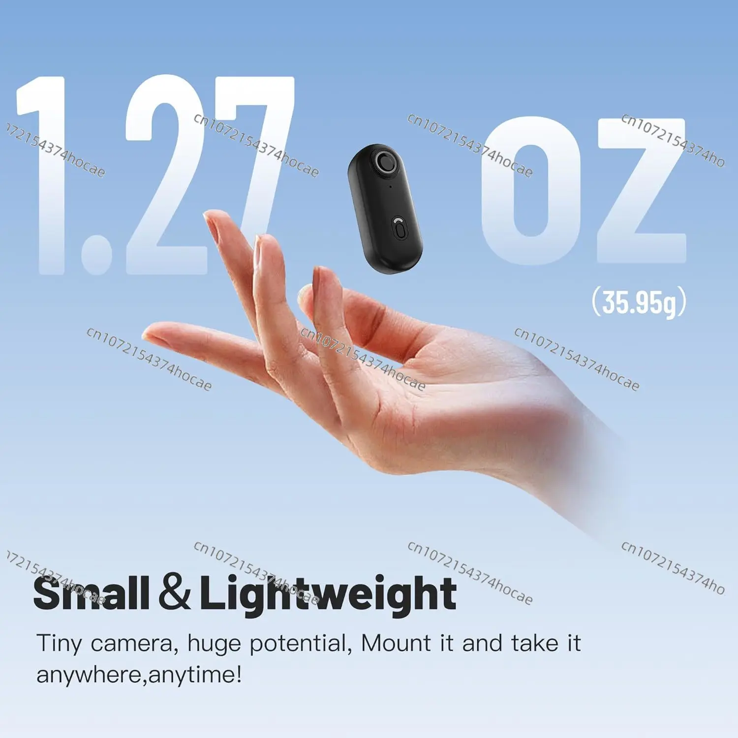 128GB FHD 1080P Mini Body , Wearable Action Body Cam, Thumb Size Hands Free Recording Body Worn , Premium
