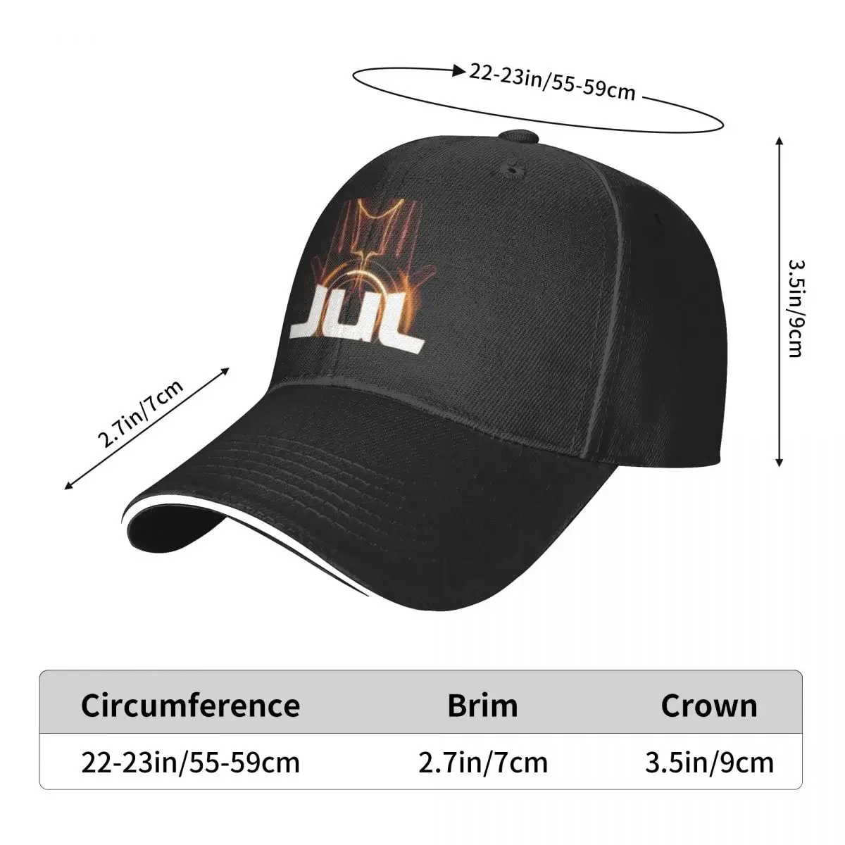 Jul Baseball Cap Fashion Beach süße Luxus Cap Herren Tennis Damen