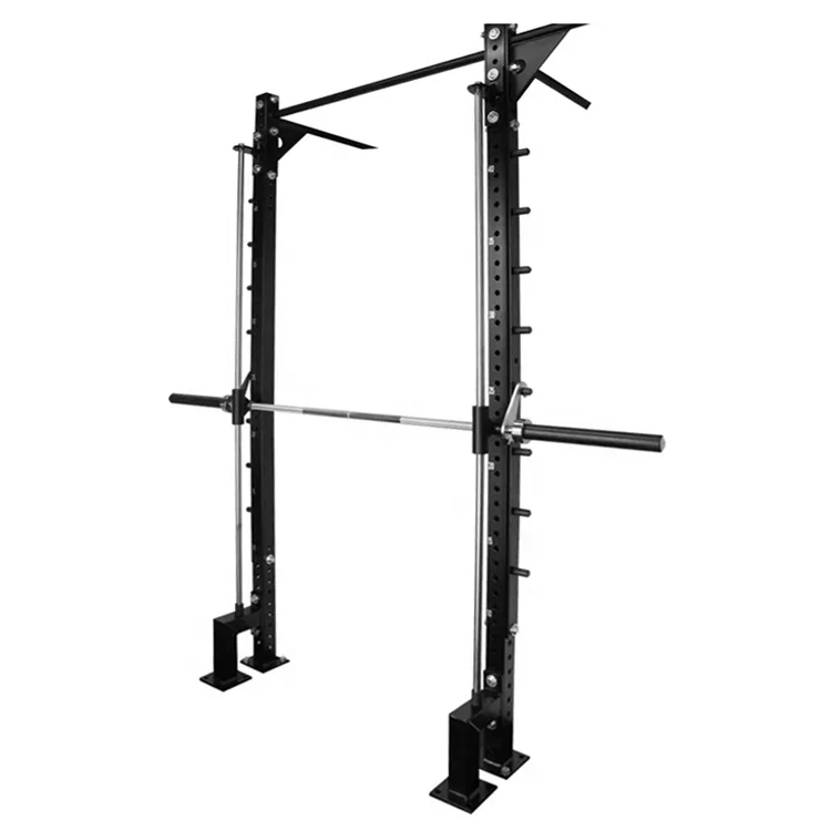 

New Wall-Mounted Squat Rack Smith Stand Pull up Bar Multifunctional Gym Equipment Power Cross Fit Rack