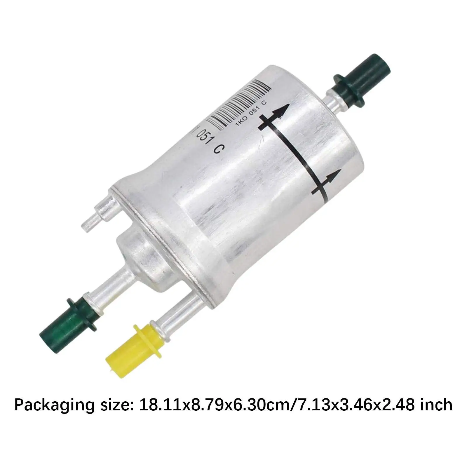 

Silvery Metal Oil Filter 1K0201051C Auto Accessory for Volkswagen Polo 2004 for audi A3 TT Golf Jetta Passat