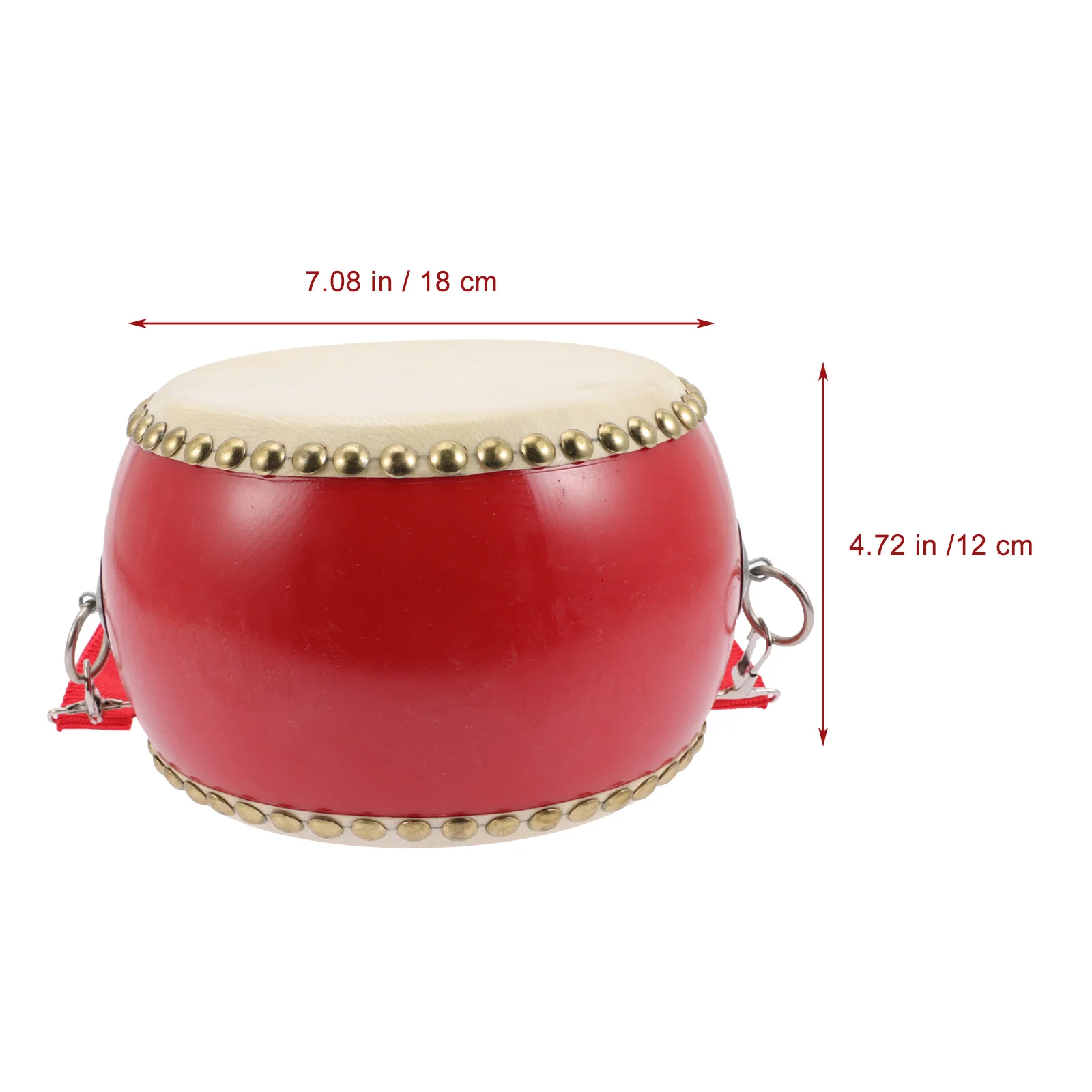 Muziekinstrument Dubbelzijdig Drums Kinderspeelgoed Puzzel Percussie Kinderen doen alsof