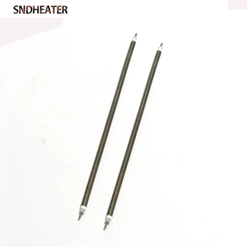 SNDHEATER 110V/220V Oven Heating Element 6.6mm*410/430/440/445mm Green 304SS Hot Air Heating Resistance 400W 2pcs/lot