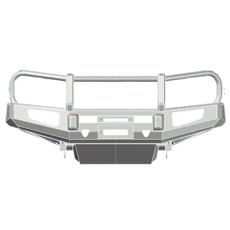 

High Quality Auto Accessories For Land Cruiser LC150 2018 4x4 Front Bumper And Bull Bar Offroad Exterior Car Styling