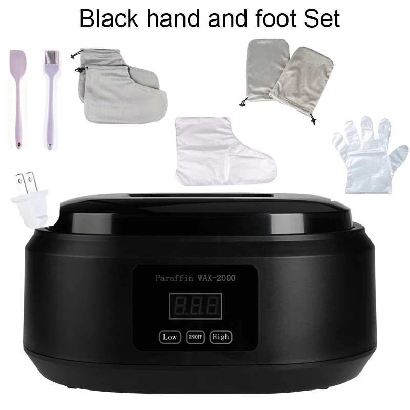 Paraffine Wax Verwarmingsapparaat Hand- en Voetspa Kit 110V/220V 3 Kleuren Complete Set met Handschoenen en Sokjes voor Droge Huid