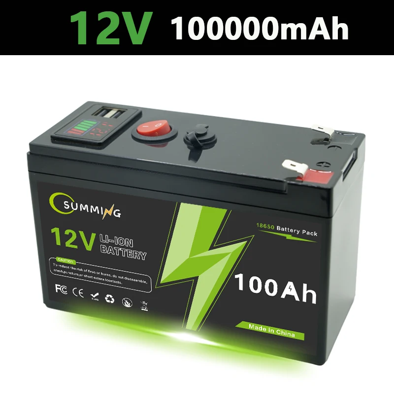 

150AH 12V Rechargeable Lifepo4 Battery fit Phosphate Battery with BMS,for Ups☂️,Reliable RV,Off-Grid,Marine&Solar Applications