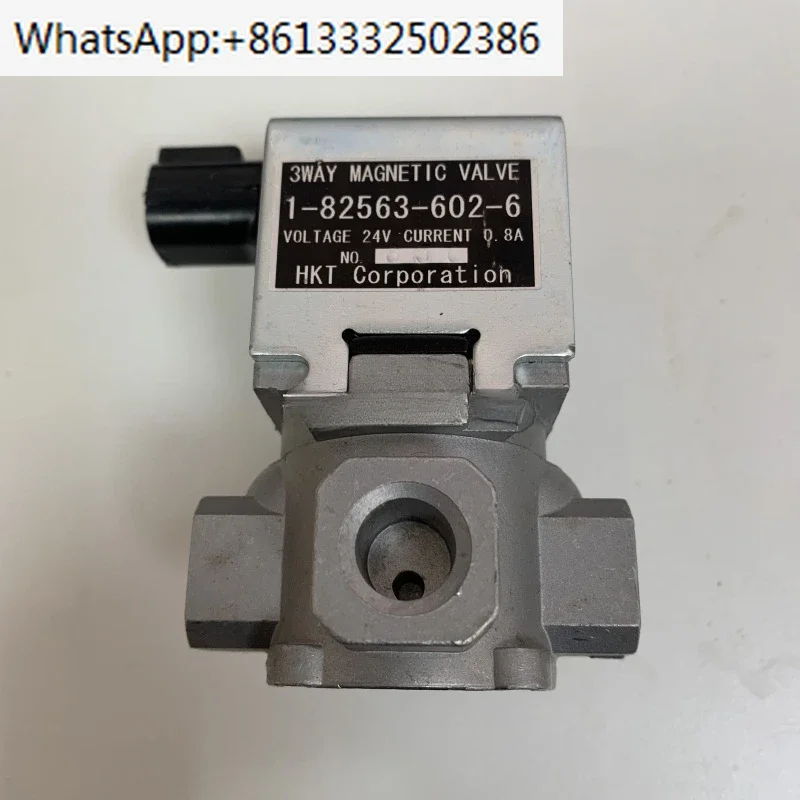

1-82563602-6 1-82563602-5 1825636026 1825636025 Genuine exhaust brake solenoid valve for Isuzu 6HK1 FVR