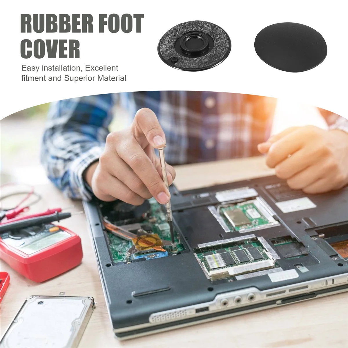 나사 하단 스크루 드라이버 세트, 고무 발, 맥북 프로 A1278 A1286 A1297 13, 15, 17 용, 레티나 스크린용 아님, 신제품