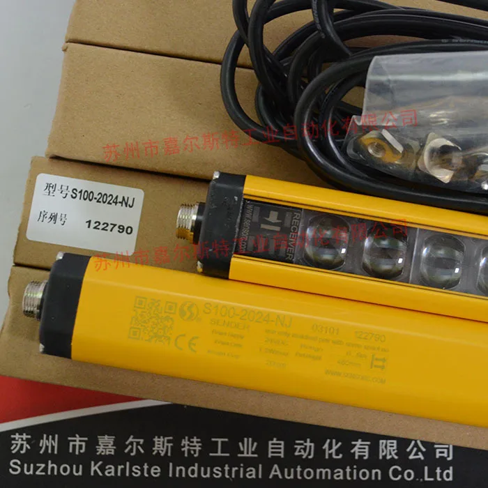 

2025 [New Original] SENSORC Safety Light Curtain Sensor S100-2024-NJ Quality Assurance One Year