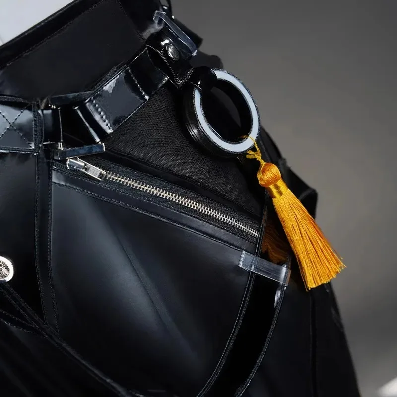 أزياء إيفلين التأثيرية لعبة Zenless Zone Zero ZZZ أزياء نسائية إيفلين شيفالييه مقاس كبير ملحقات الهالوين شعر مستعار متوهج