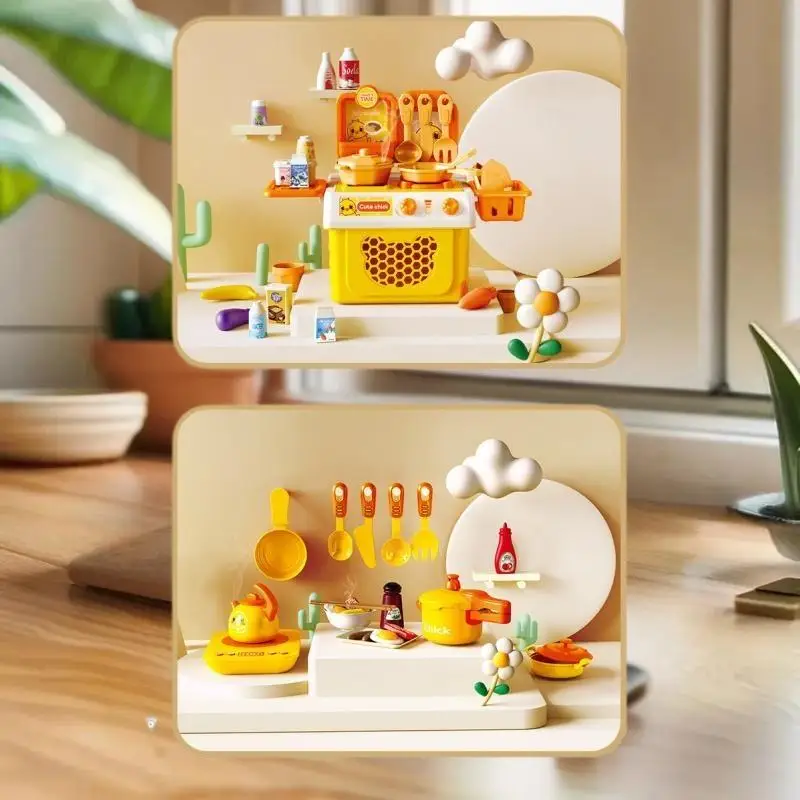 Lustiges Spielküchenset, Geschenk, 32/23/25 Teile, pädagogisches Rollenspielspielzeug für Kinder