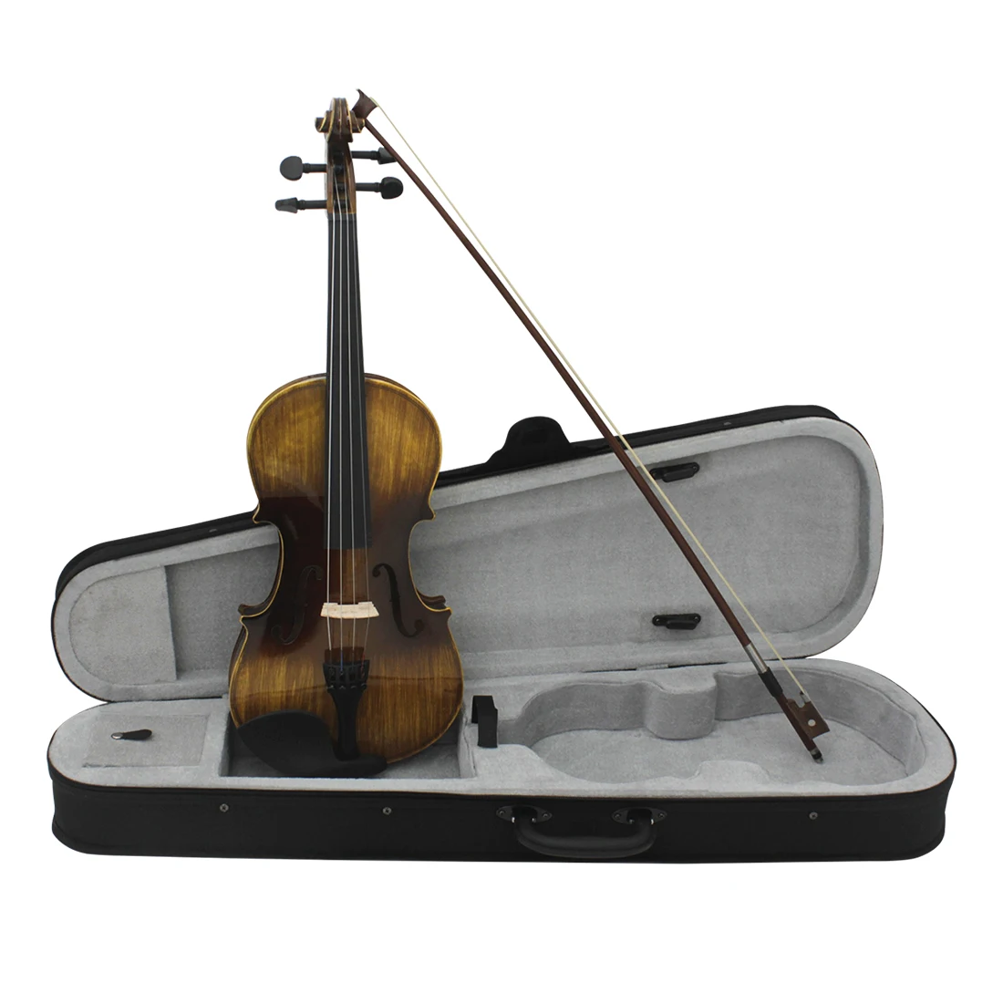 IRIN AV-207 Violin 4/4 Light Violin Set With Storage Case Professional String Instrument Basswood Light Violin for Practicing