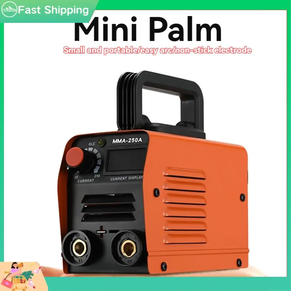 

Portable MMA250 Arc Welder Inverter Welding Machine 110V Mini Iron Electric Welding Equipment Car Repairing Tool US Plug-Tvdae