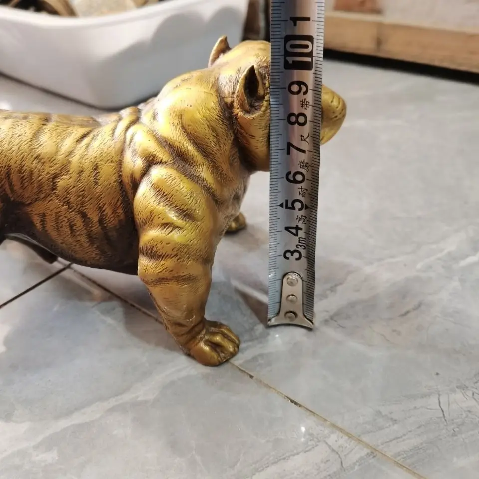 Collect copper dog decorations Shapi dog Bulldog home decoration