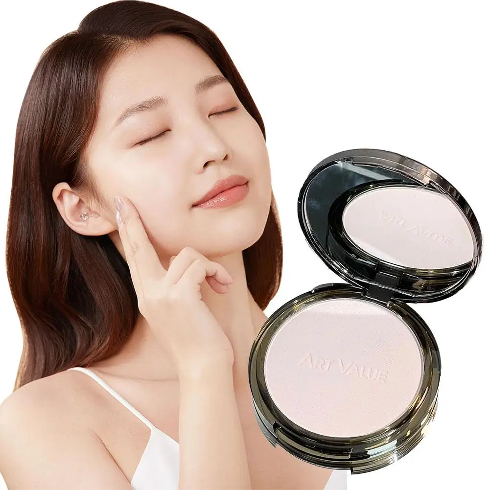 

Matte Soft Focus Pressed Powder Oil Control Lasting Waterproof Invisible Pores Fixing Makeup Powder Cosmetics for Women L0B1