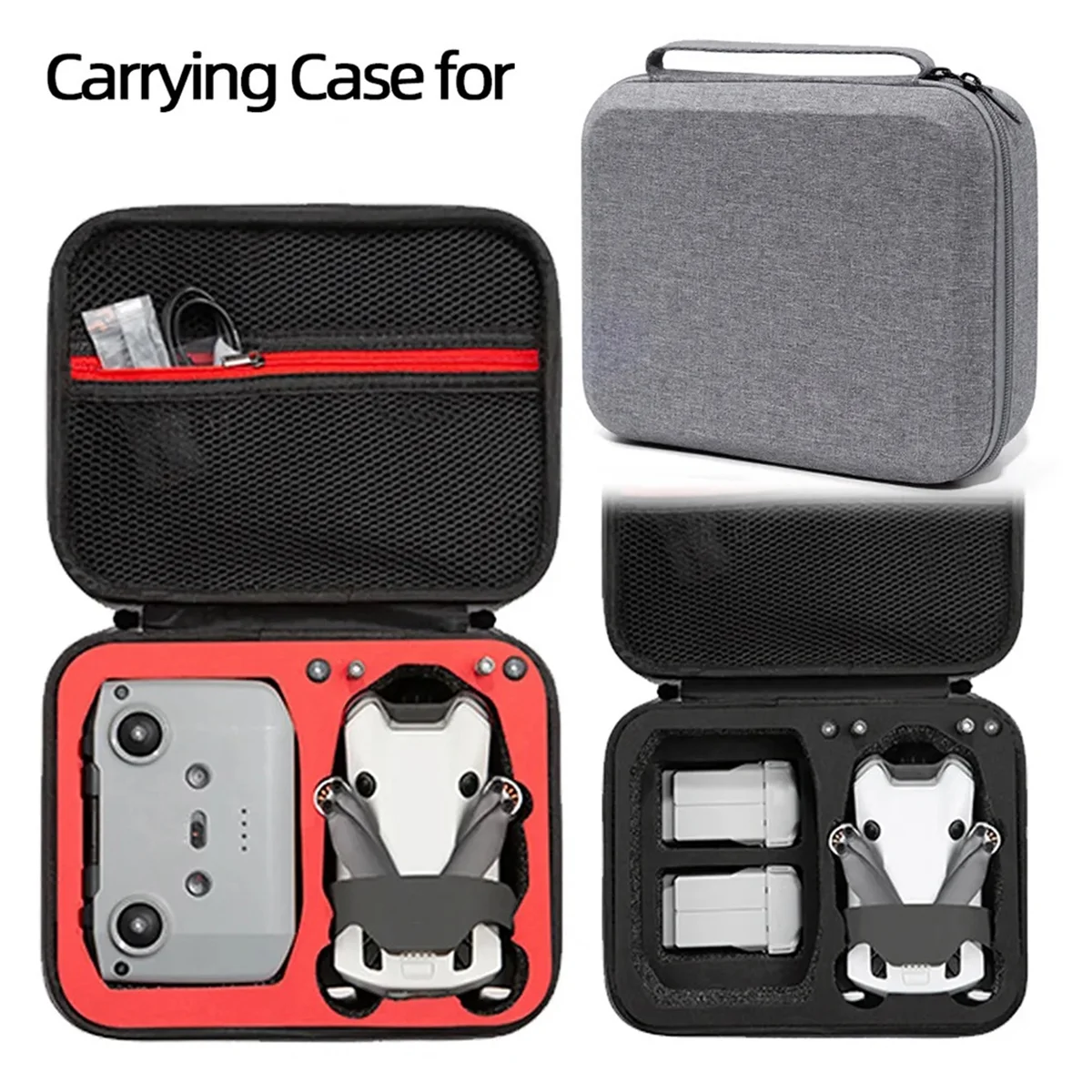 ATS-เหมาะสําหรับ Mini 4 Pro Storage Bag, Case Drone, กระเป๋าถือพกพา, คลัทช์แบบสแตนด์อโลน, กล่องเก็บของ
