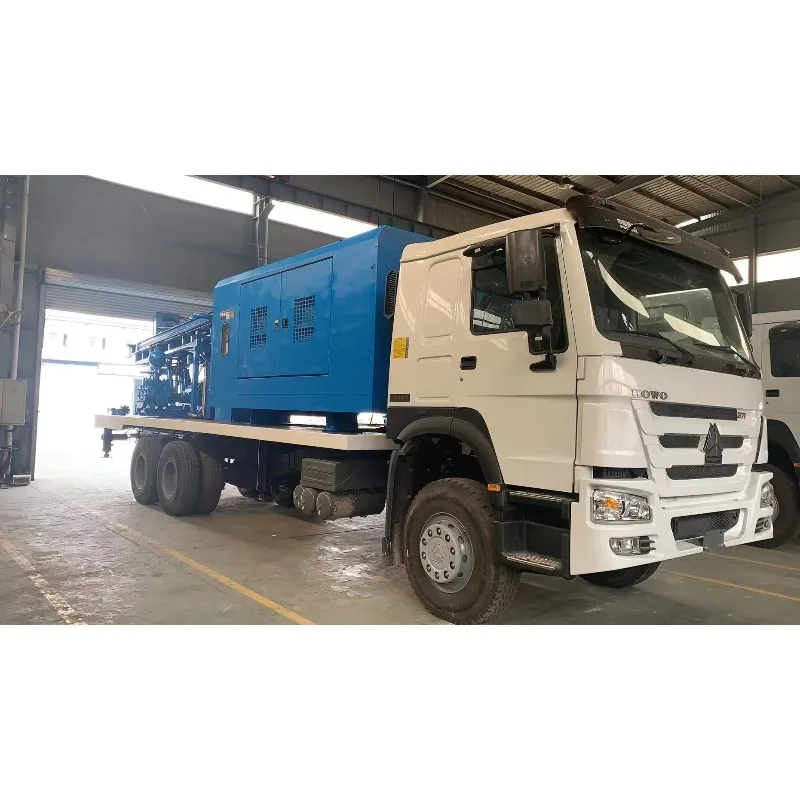 YG Water Well Drilling Rig Rotary Drilling Machine Electric Trailer Type for Farm Irrigation High Efficiency Soil Sand Clay
