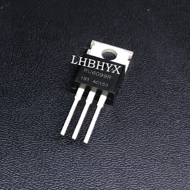 MOSFET do poder do N-canal, RU6099R, 60V, 120A, TO-220, rapidamente entrega, 2 PCes, novo, original