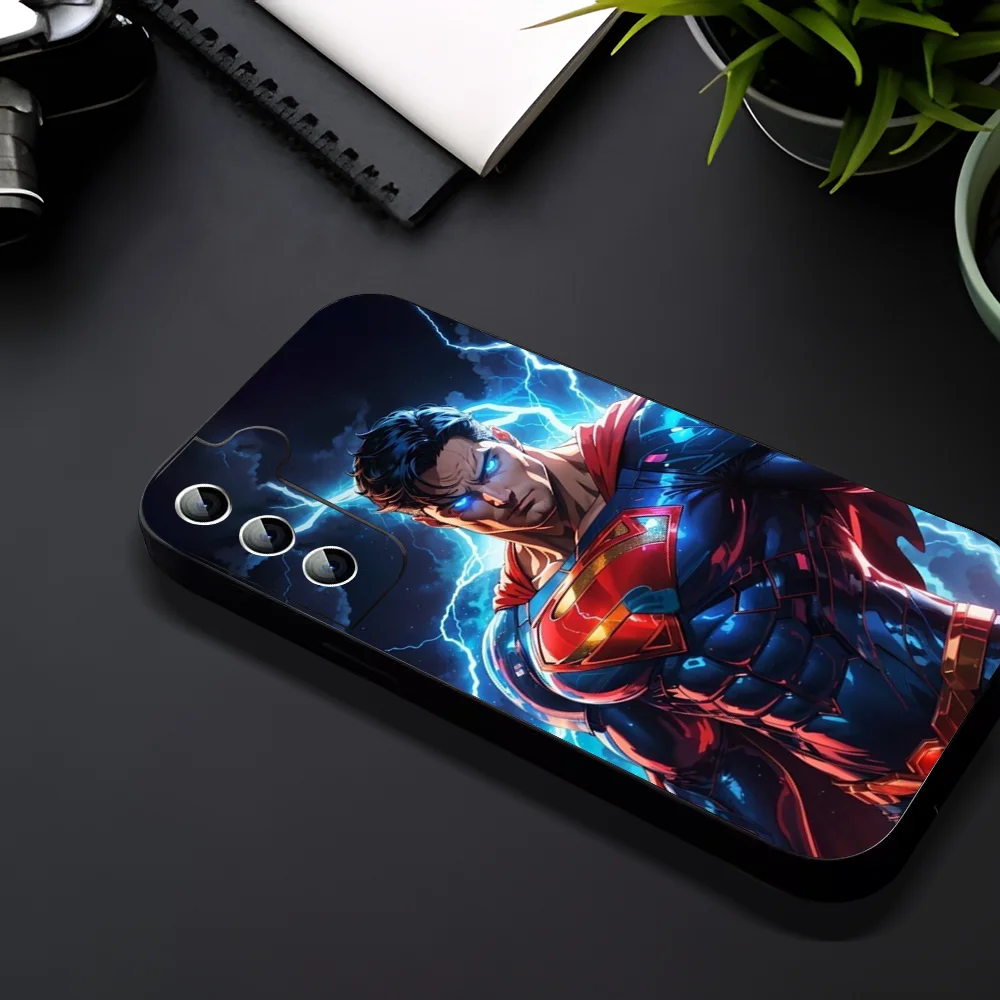 S-Supermans Cool Phone Case For Samsung Galaxy A52 A12 A51 S21 Edge S22ULTRA S23 S24 S20LITE Plus Ultra Black Cover