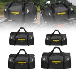 20L 50L 70L 100L 40L 66L Motorcycle Waterproof Tail Bag Travel Outdoor Dry Luggage Roll Pack Bag Motorcycle Seat Bag