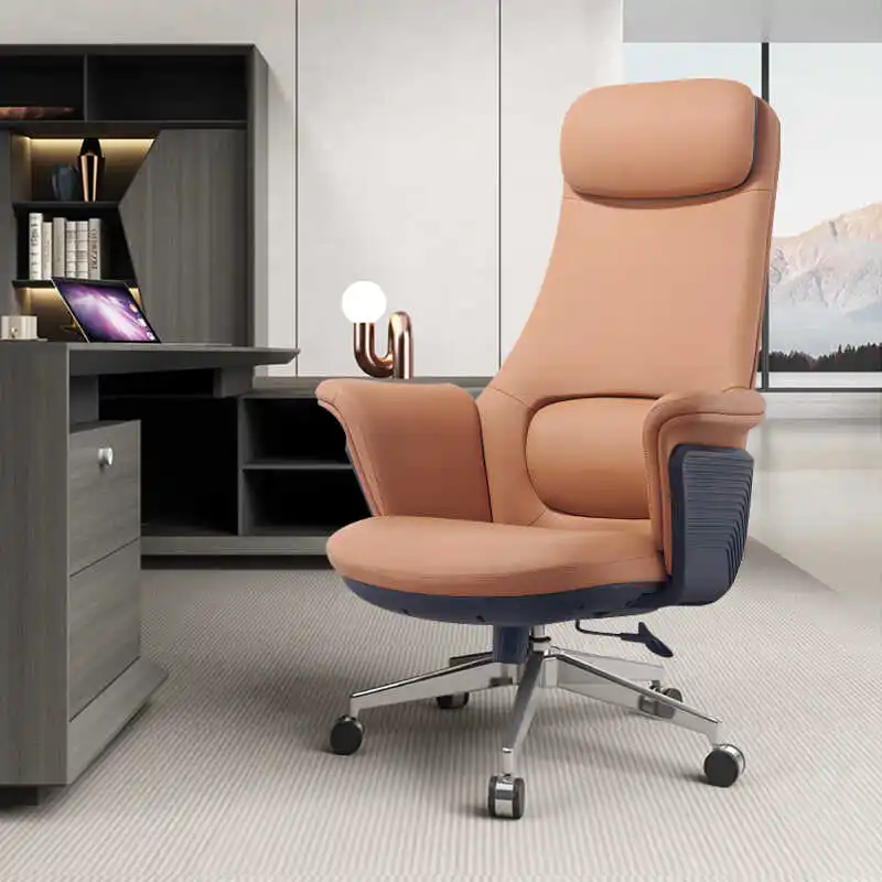 Nordic Wheel Rotating Office Chair Relax Armrest Designer Ergonomic Office Chair Computer Luxury Silla Oficina Home Furniture