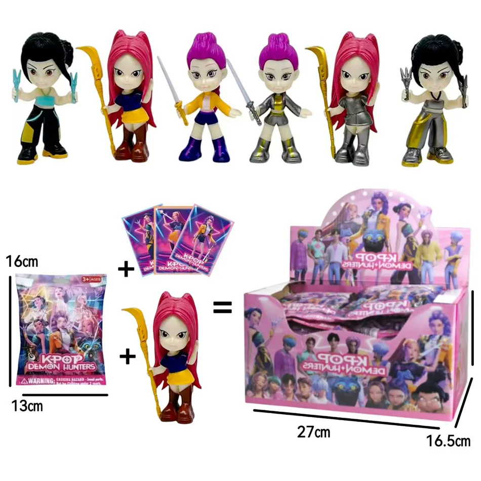 Caja ciega modelo hecho a mano de Monster Hunt k-pop Monster Hunt, muñeca de moda, decoración de escritorio, adorno, regalo de Festival, novedad de 2026