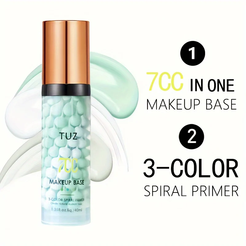 ไพรเมอร์แต่งหน้าแบบครีม 3 สี คอนทัวร์ คัลเลอร์ ไอโซเลชั่น กันน้ำ รองพื้นแต่งหน้า ไพรเมอร์เนื้อครีมธรรมชาติ