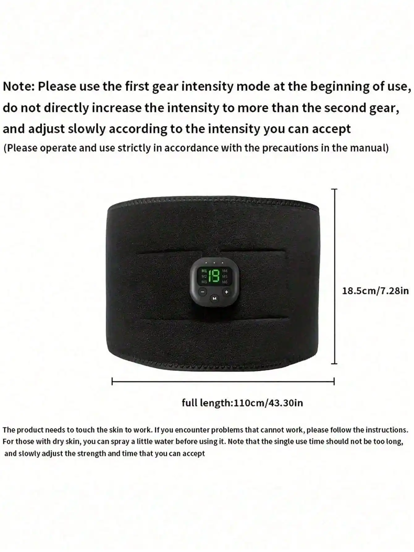 Electric Waist and Body Massager Belt 6