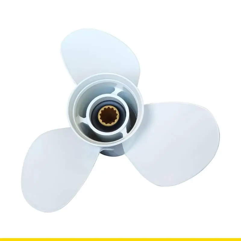 

SZCH Smooth 11 3/8X12 G 3 Blade Boat Propeller Aluminum Material Right Turn