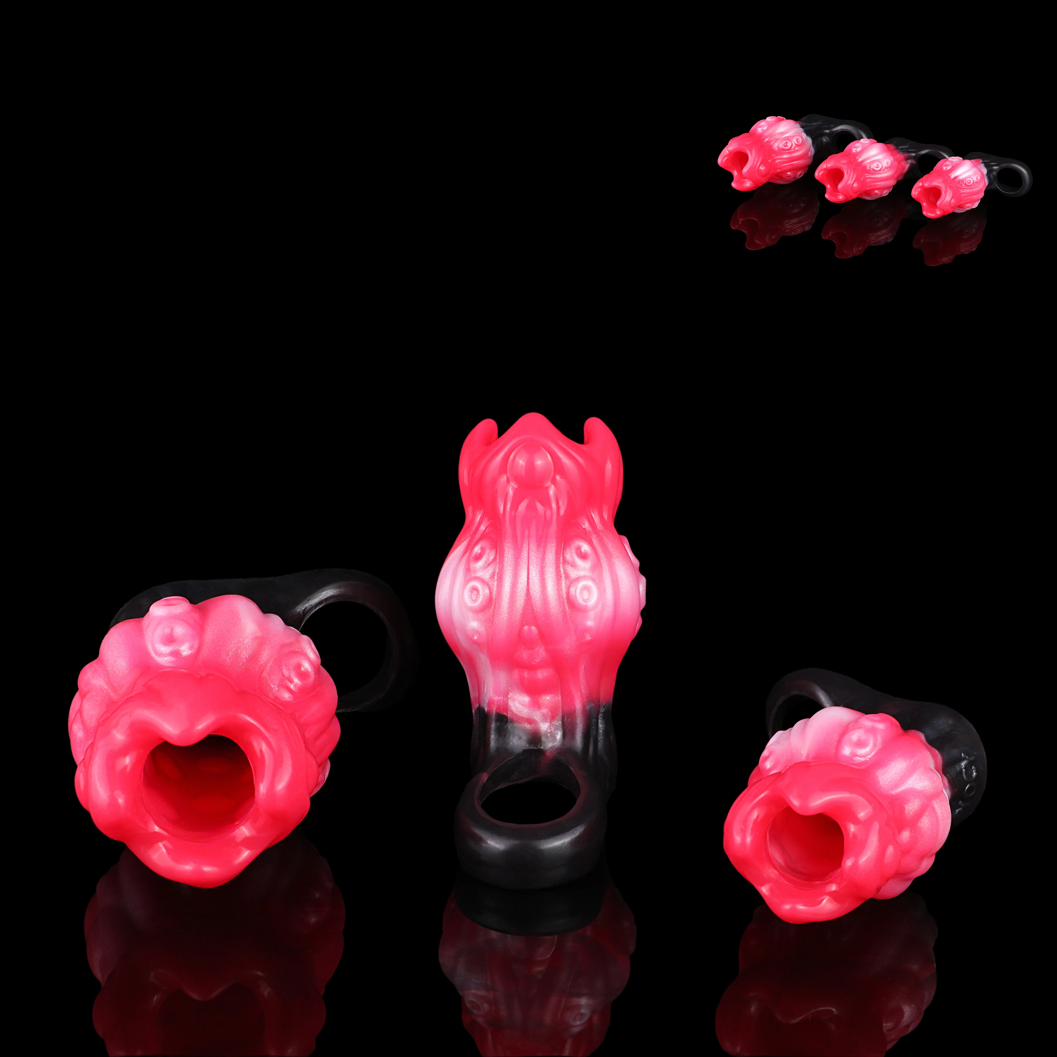SXM Soft Reusable Penis Sleeve For Male Dick Extender Enlarger With Cockring Adult Sex Toys Sexy Shop Large Dildo Sheath 18