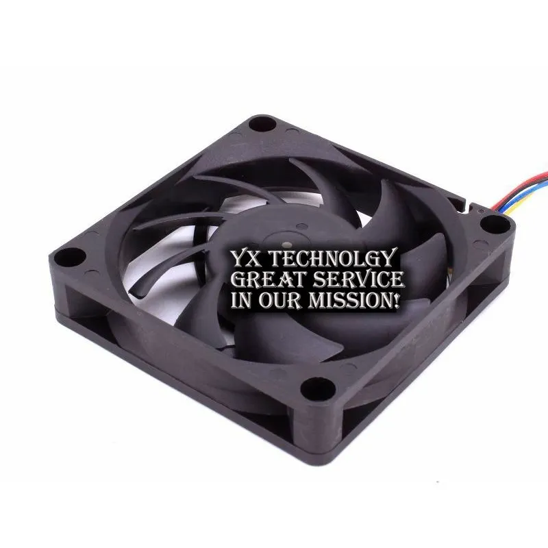 for Delta 70*70*15mm 7015 70mm 12V 0.45A AFC0712DB 4-wire  PWM dual ball bearing CPU cooling fan