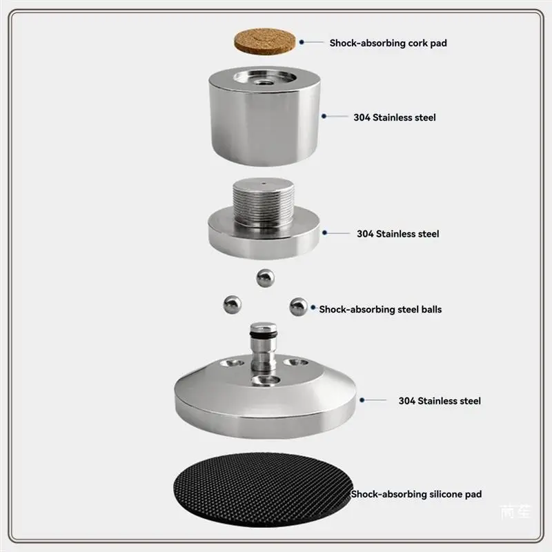 

Reliable-Anti-Shock HIFI Speaker Amplifier Large Ball Foot Nail Feet Pad Stands For Sound Isolation,Anti-Shock HIFI Speaker Ampl