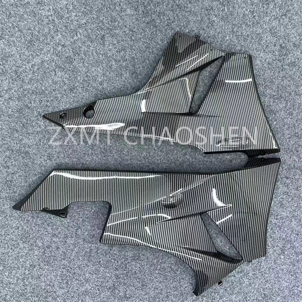 ABS motorcycle fairing is suitable for ZX6R 636 lower deflector lower cover plate 2009 2010 2011 2012 09-12 carbon fiber paint
