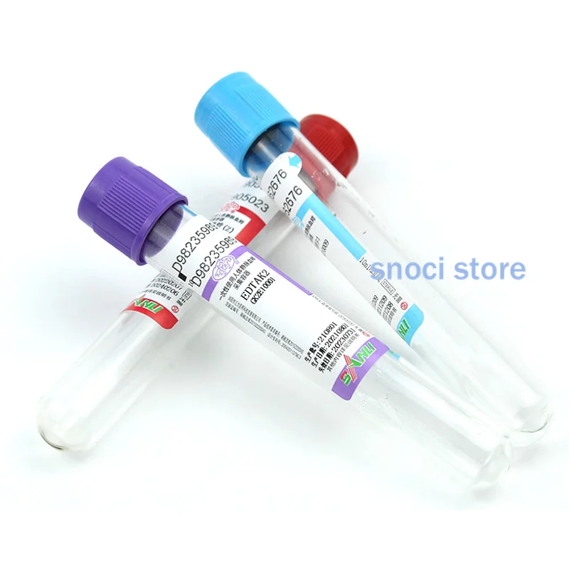 Imagem -05 - Tubo de Coleta de Sangue Estéril Descartável para Veterinária Esfigoscópio Seringa 1:9 10ml 5ml 3ml 2ml Coleta de Sangue 100 Pcs