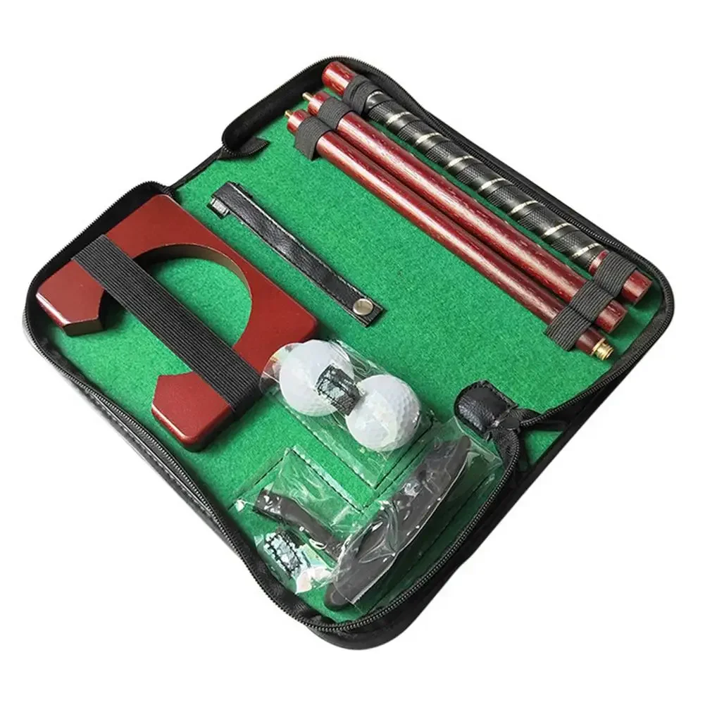 Golf Putter Set Portable Mini Golf Equipment Practice Kit with Detachable Putter Ball for Indoor/Outdoor Golf Trainer Kit new