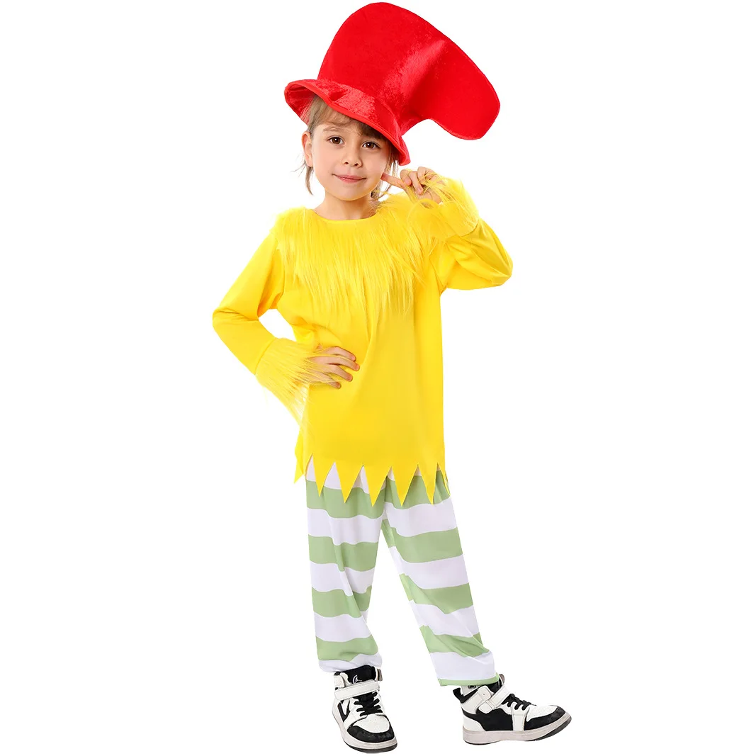 

Halloween Party Performance Costume Children's Literature Author Dr Seuss Cosplay Costume Stage Performance Role-playing Costume