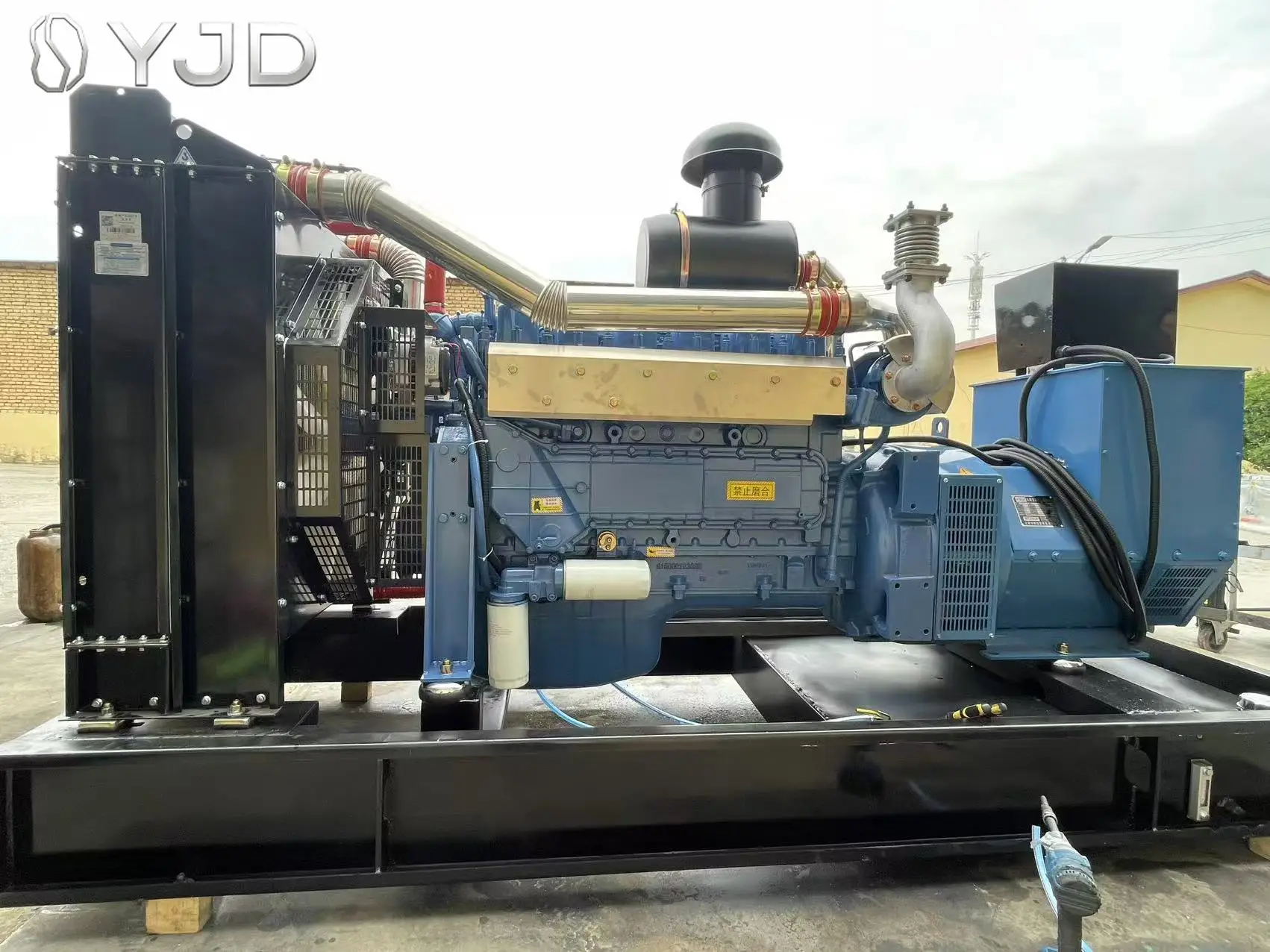 Weifa-ng Engine HWP10ZLD 258KW 320KVA Open Frame Diesel Generator Auto Start ATS 1800 RPM 50Hz Alternator