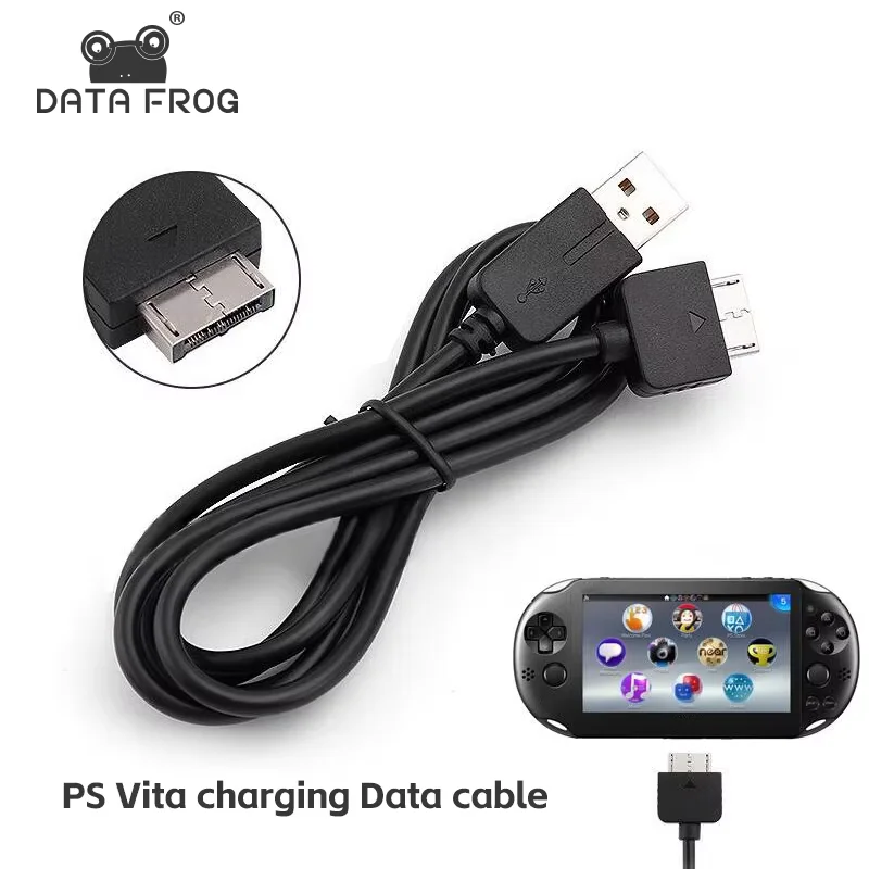 DATA FROG USB Fast Charging Data Sync Cable Cord For PSV 1000 PS Vita Handheld Game Console Accessories