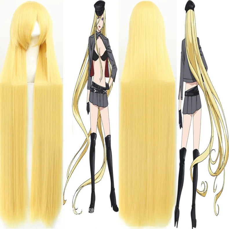 

Bishamon Wig Cosplay Anime Noragami Cosplay Gold Long Wig Bishamonten Heat Resistant Synthetic Hair Halloween Wigs