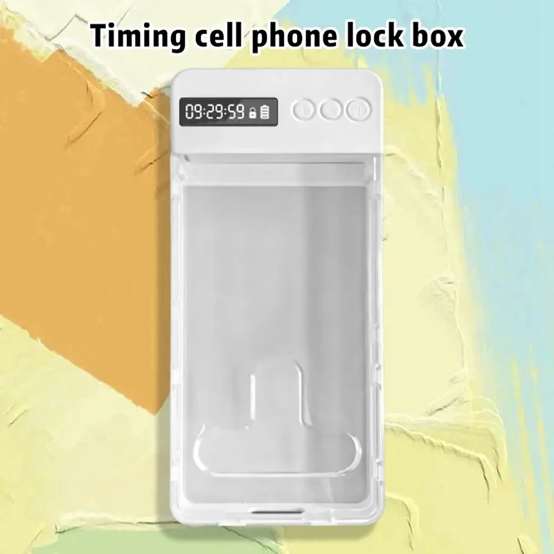 Self-Discipline Phone Timer Lock Box For Iphone Android Phone Case Self-Control Timer Locker For Students Adults